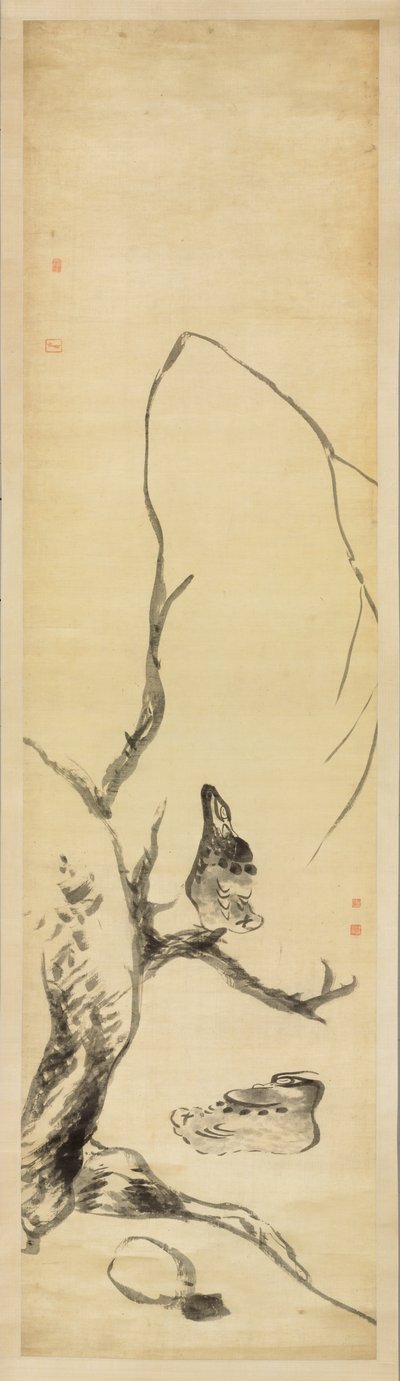 Oiseaux et canards - Zhu da Bada Shanren