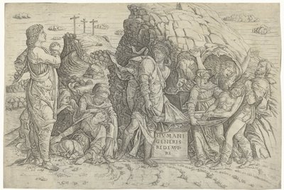 Mise au tombeau du Christ - Zoan Andrea (possibly)