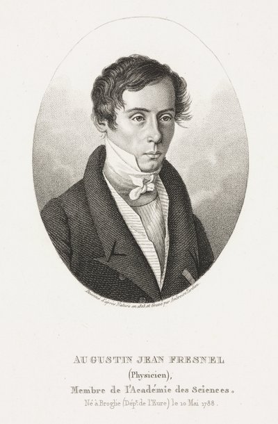 Augustin Jean Fresnel, physicien français - Frederick (attr. to) Barnard