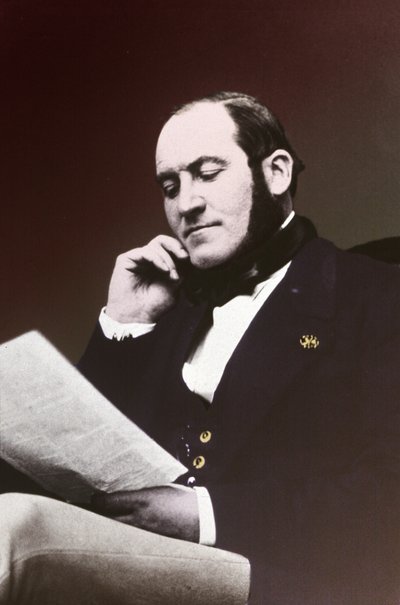 Baron Georges Eugène Haussmann. vers 1865 - . .
