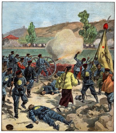 Bataille entre la Chine et la Russie - . .