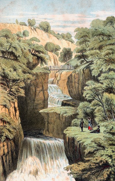 Pont de Bracklinn sur les chutes de Bracklinn - . .
