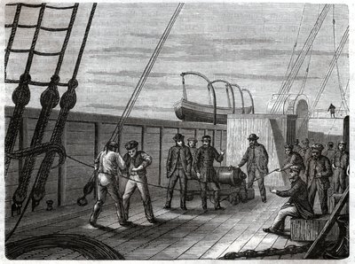 Câble télégraphique sous-marin - Frederick (attr. to) Barnard