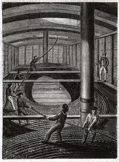 Câble télégraphique sous-marin - Frederick (attr. to) Barnard