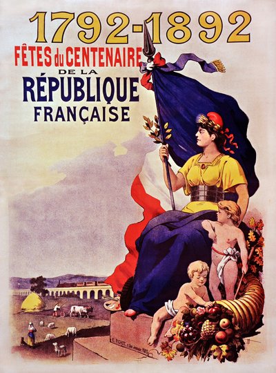 Célébrations du centenaire de la République française - . .