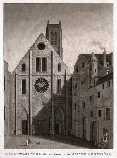 Église de Sainte Geneviève, début du 19e siècle - . .