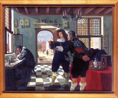 Horlogers Christiaan Huygens dans l
