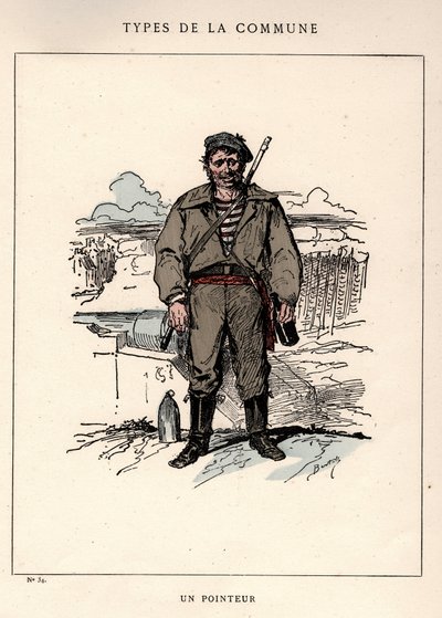 Commune de Paris : costume par UN POINTOR (34) dans « Les Communeux » - Frederick (attr. to) Barnard