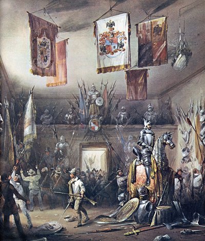 Épisode des 5 jours de Milan 1848 - . .