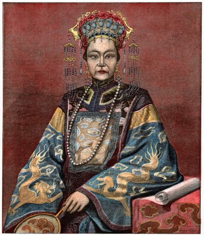 Impératrice douairière Cixi - . .