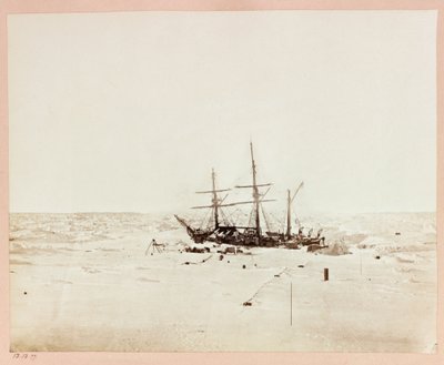 Expédition en Arctique (1875-1876) du capitaine George Nares (1831-1915) : Floeberg Beach, Alert en quartiers d