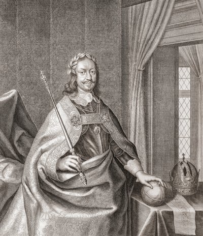 Ferdinand III, Empereur du Saint-Empire romain. Portrait. - . .