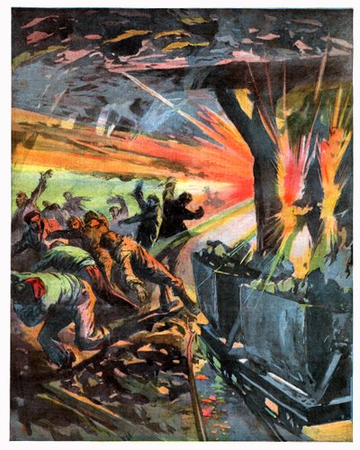Explosion de grisou - . .