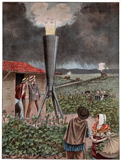 Canons à grêle - . .