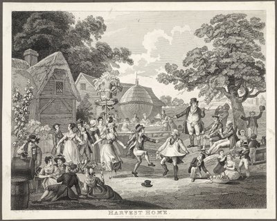 Retour de la moisson, c 1810-1820 - Frederick (attr. to) Barnard