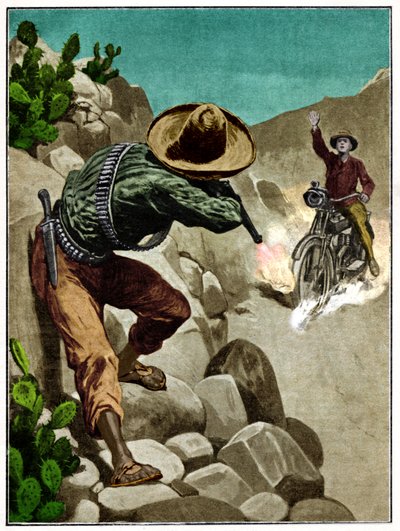 Bandit de grand chemin au Mexique - . .