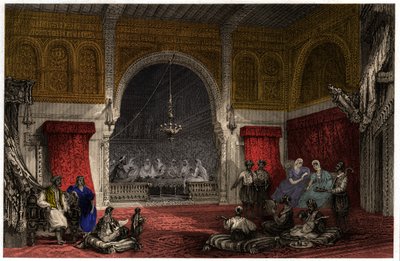 Intérieur en Algérie, vers 1840 - . .