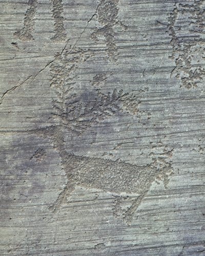 Vallée de Camonica, pétroglyphes sur roche - Isabel Redie