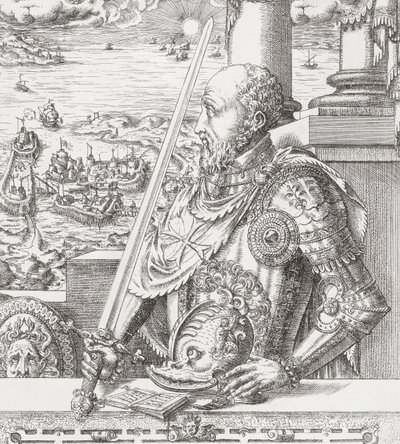 Jean Parisot de la Valette, portrait - . .