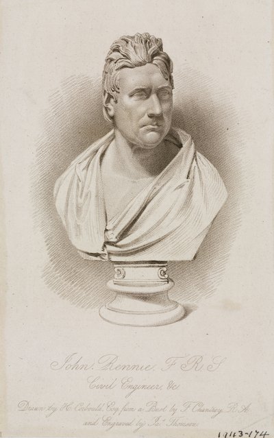John Rennie, ingénieur civil écossais, vers 1810 - Frederick (attr. to) Barnard