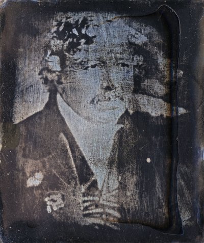 Louis Jacques Mandé Daguerre, pionnier français de la photographie, vers 1840 - Frederick (attr. to) Barnard