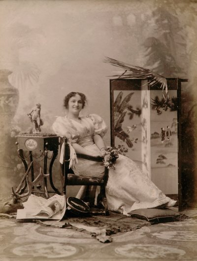 Actrice de théâtre lyrique - Henry Charles Fehr