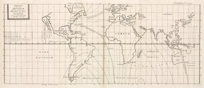 Carte magnétique de la Terre - Frederick (attr. to) Barnard