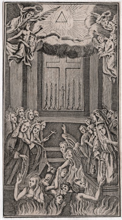 Messe dans le temple - . .