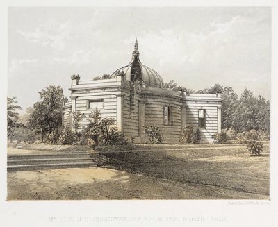 Observatoire de M. Bishop depuis le nord-est, Twickenham, Middlesex - John Pardon