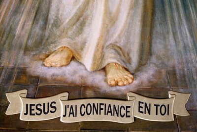 Église Notre-Dame de Plaimpalais. Jésus la Divine Miséricorde, j