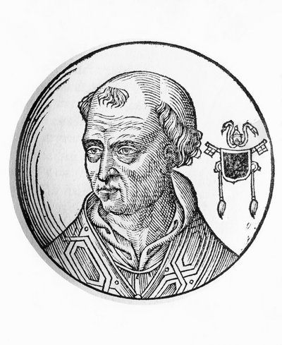 Portrait de Benoît III (mort en 858) - William Walcutt