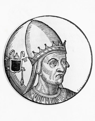 Portrait de Grégoire VII (Ildebrando Aldobrandeschi di Soana, vers 1010-1085) - William Walcutt