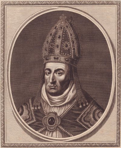 Portrait de William Waynflete (1398-1486), évêque de Winchester, gravure sur cuivre par John Goldar (1729-1795) - William Walcutt