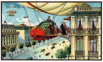 Zeppelin privé, vers 1910 - . .