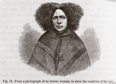 Psychiatrie Femme folle - Frederick (attr. to) Barnard