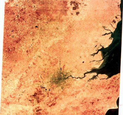 Satellites, Observation de la Terre, USA Image Landsat du sud-est de l