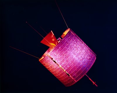 Satellites, Militaire, USA Le satellite Early Bird - Ferdinand Georg Waldmuller
