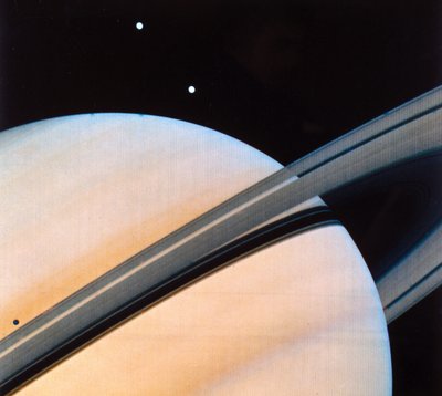 Saturne et ses anneaux - Frederick (attr. to) Barnard