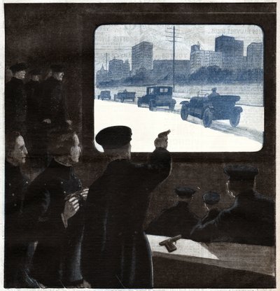 Séance de tir de policiers - Ferdinand Georg Waldmuller