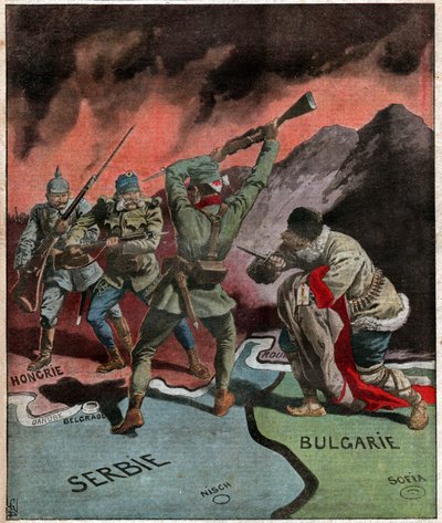 Serbie pendant la Première Guerre mondiale - Ferdinand Georg Waldmuller