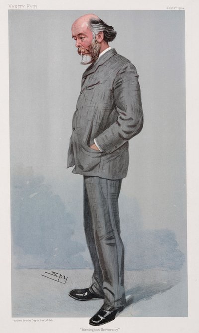 Sir Oliver Lodge, physicien anglais - Henry Charles Fehr