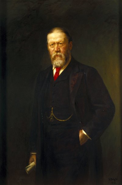 Sir William Henry Preece, ingénieur électricien gallois - Ferdinand Georg Waldmuller