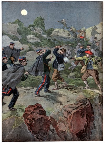 Contrebandiers en France - . .