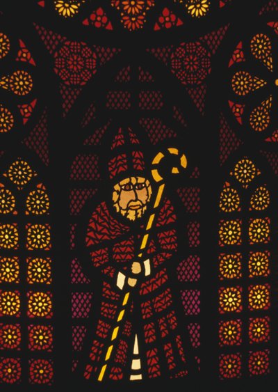 Saint Nicolas, vitrail dans l