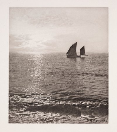 Lever de soleil en mer - Frederick (attr. to) Barnard