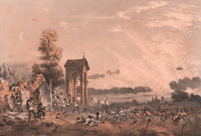 Prise du cimetière de Magenta, Lombardie - William Walcutt