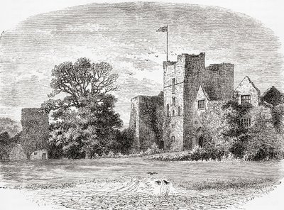 La Grande Tour, château de Ludlow - . .