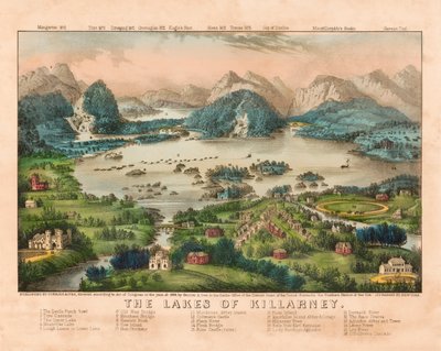Les lacs de Killarney, Irlande - . .