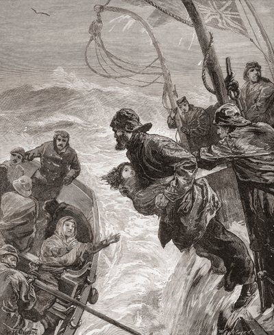 La perte du navire à vapeur Clan Macduff - . .