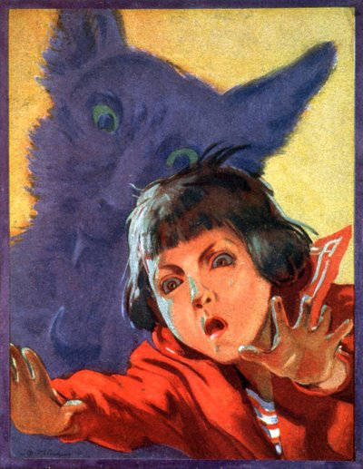 Le loup-garou. 1923 (gravure) - . .